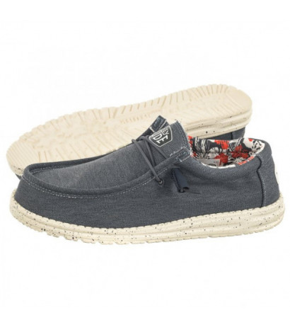 Hey Dude Wally Stretch Canvas Blue 40022-425 (HY13-a) kingad