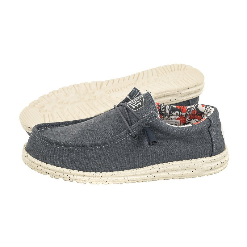 Hey Dude Wally Stretch Canvas Blue 40022-425 (HY13-a) kingad