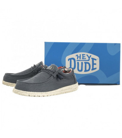 Hey Dude Wally Stretch Canvas Blue 40022-425 (HY13-a) kingad