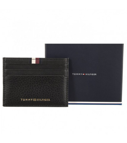 Tommy Hilfiger TH Prem Lea Cc Holder AM0AM11267 BDS (TH834-a) käekott