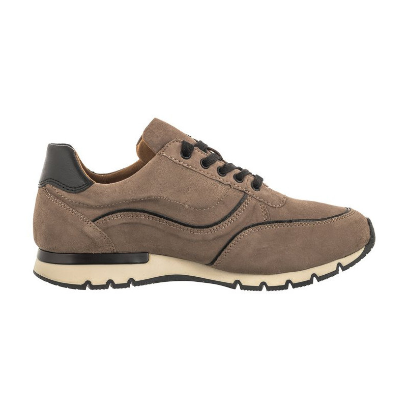 Caprice Beżowe 9-237750-29 325 Muscat Suede C (CP329-b) sporta apavi