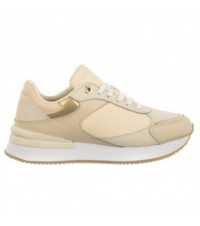 Tommy Hilfiger Elevated Embossed Runner Gold Sugarcane FW0FW07384 AA8 (TH837-a) sports Shoes