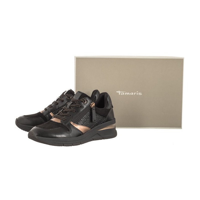 Tamaris Czarne 1-23702-41 096 Black/Copper (TM450-a) spordijalatsid