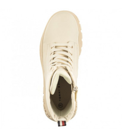 Tommy Hilfiger Lace-Up Bootie T3A5-33057-1355 101 Ivory (TH844-a) kurpes