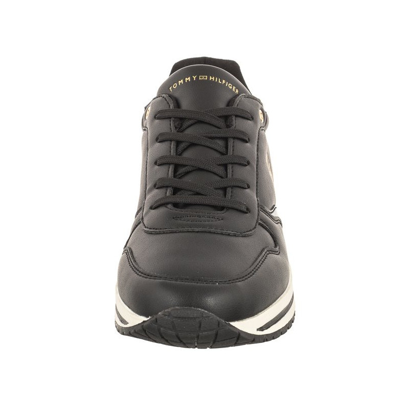 Tommy Hilfiger Monogram Low Cut Lace-Up Sneaker T3A9-32994-1355 999 Black (TH838-a) sportiniai bateliai