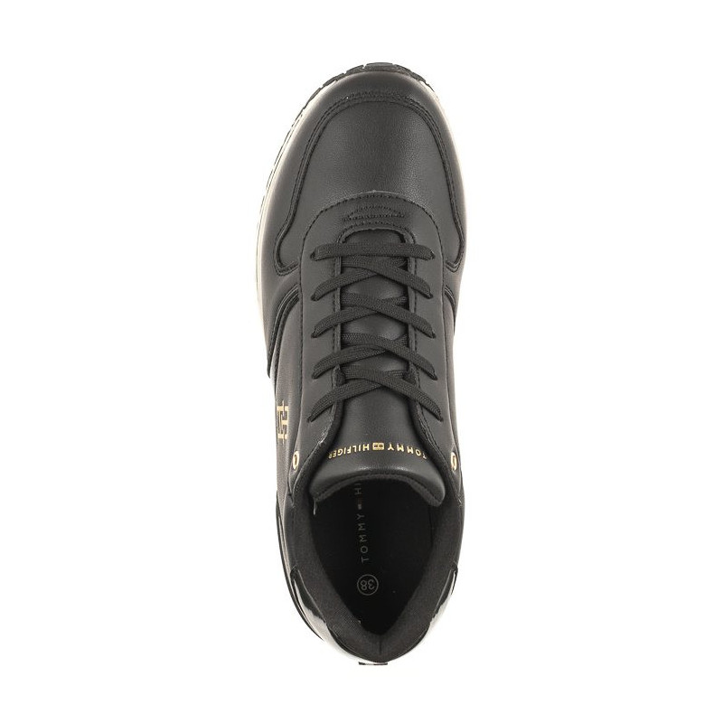 Tommy Hilfiger Monogram Low Cut Lace-Up Sneaker T3A9-32994-1355 999 Black (TH838-a) sportiniai bateliai