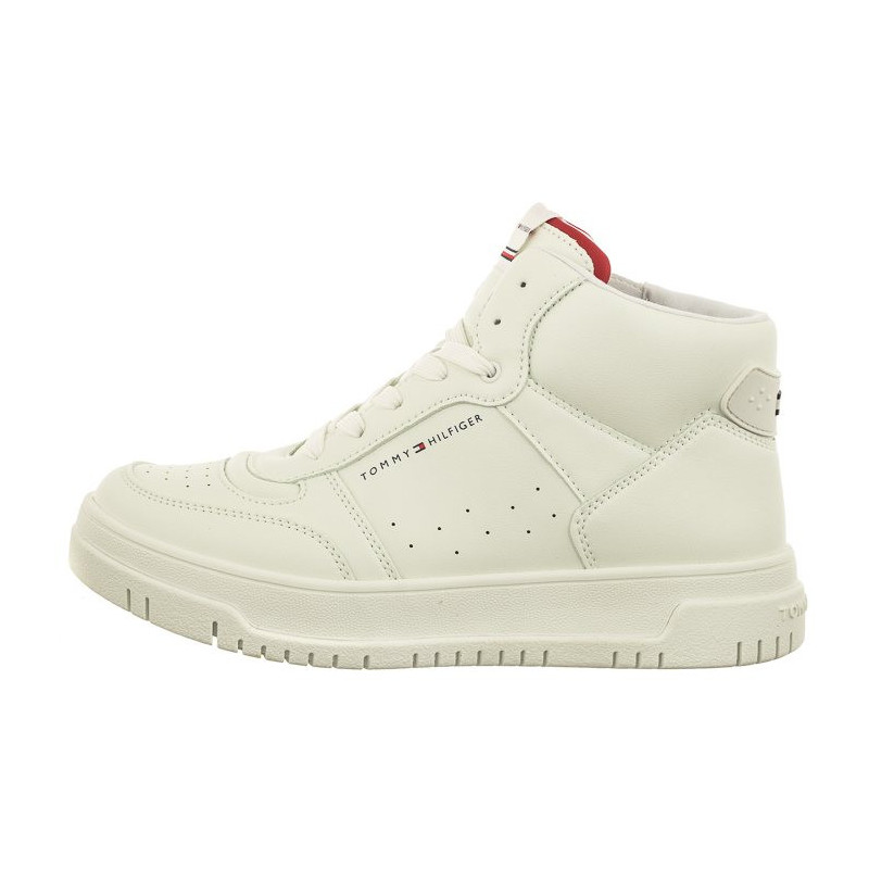 Tommy Hilfiger High Top Lace-Up Sneaker T3X9-33122-1355 530 Off White (TH842-a) sporta apavi