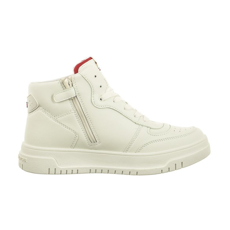 Tommy Hilfiger High Top Lace-Up Sneaker T3X9-33122-1355 530 Off White (TH842-a) sporta apavi