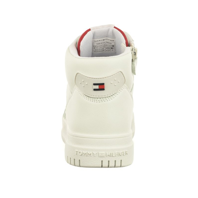 Tommy Hilfiger High Top Lace-Up Sneaker T3X9-33122-1355 530 Off White (TH842-a) sporta apavi