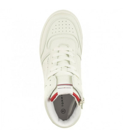 Tommy Hilfiger High Top Lace-Up Sneaker T3X9-33122-1355 530 Off White (TH842-a) sporta apavi