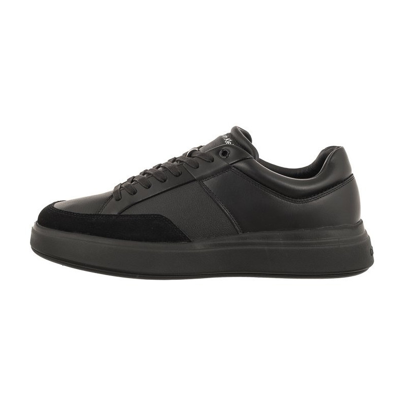 Calvin Klein Low Top Lace Up Lth Triple Black HM0HM01047 0GJ (CK313-a) spordijalatsid