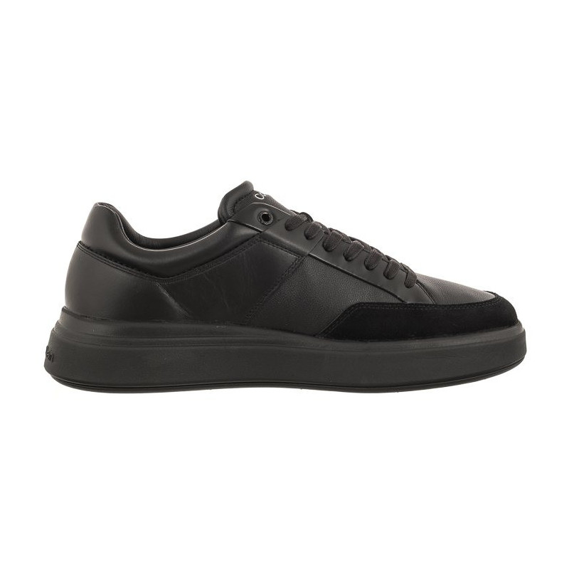 Calvin Klein Low Top Lace Up Lth Triple Black HM0HM01047 0GJ (CK313-a) spordijalatsid