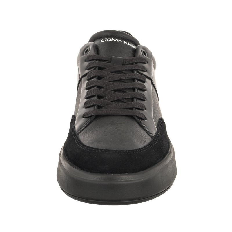 Calvin Klein Low Top Lace Up Lth Triple Black HM0HM01047 0GJ (CK313-a) spordijalatsid