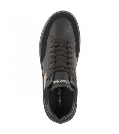 Calvin Klein Low Top Lace Up Lth Triple Black HM0HM01047 0GJ (CK313-a) sportiniai bateliai