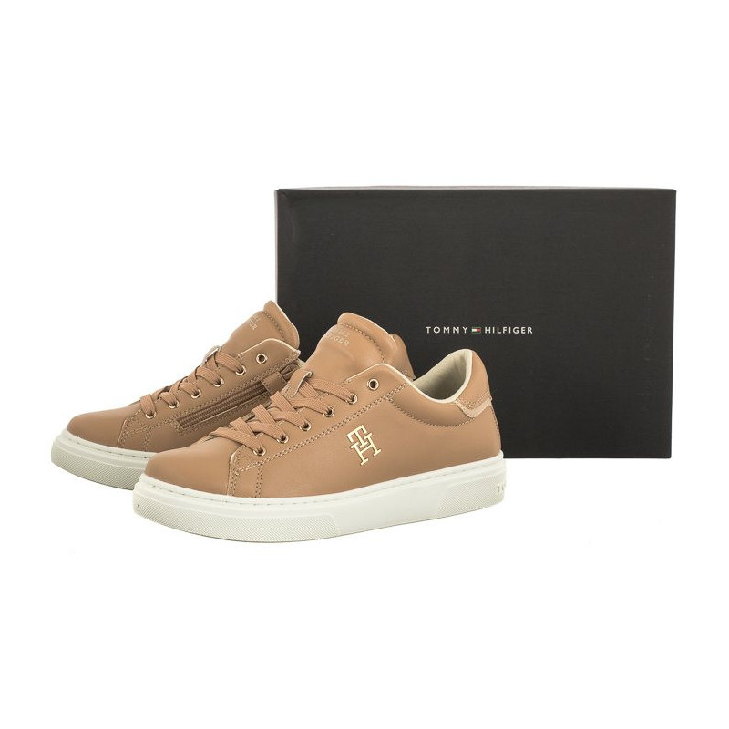 Tommy Hilfiger Monogram Low Cut Lace-Up Sneaker T3A9-32964-1355 524 Camel (TH845-b) sportiniai bateliai