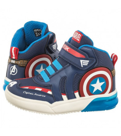 Geox J Grayjay B. C Marvel Avengers Navy/Red J369YC 0FU50 C0735 (GE115-a) sportiniai bateliai