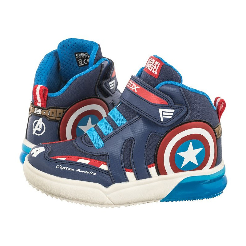 Geox J Grayjay B. C Marvel Avengers Navy/Red J369YC 0FU50 C0735 (GE115-a) spordijalatsid