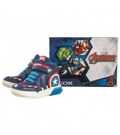 Geox J Grayjay B. C Marvel Avengers Navy/Red J369YC 0FU50 C0735 (GE115-a) spordijalatsid