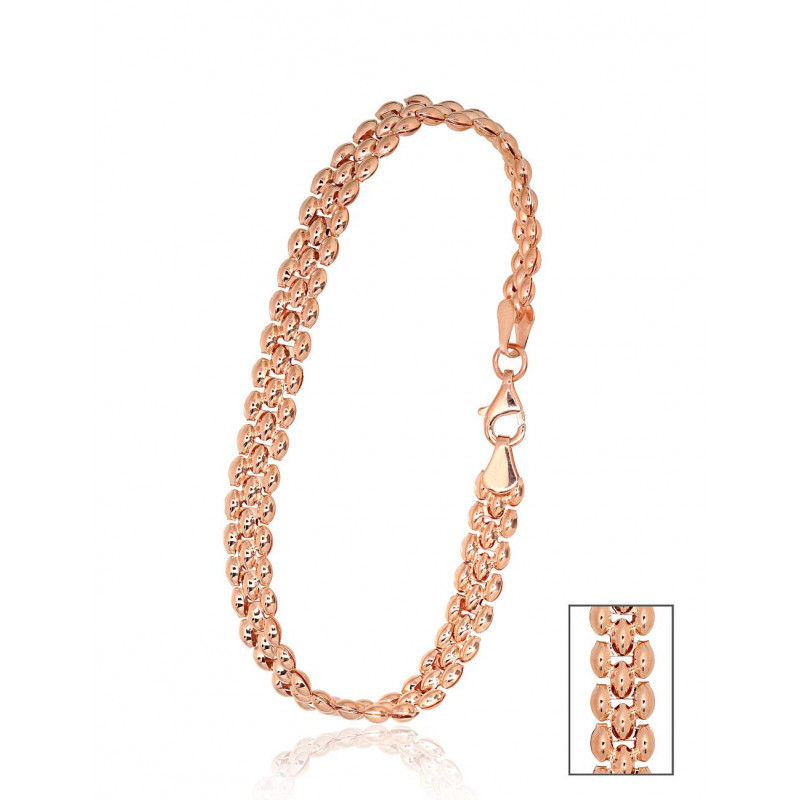 Gold bracelet 1600096(Au-R), Red Gold 585°