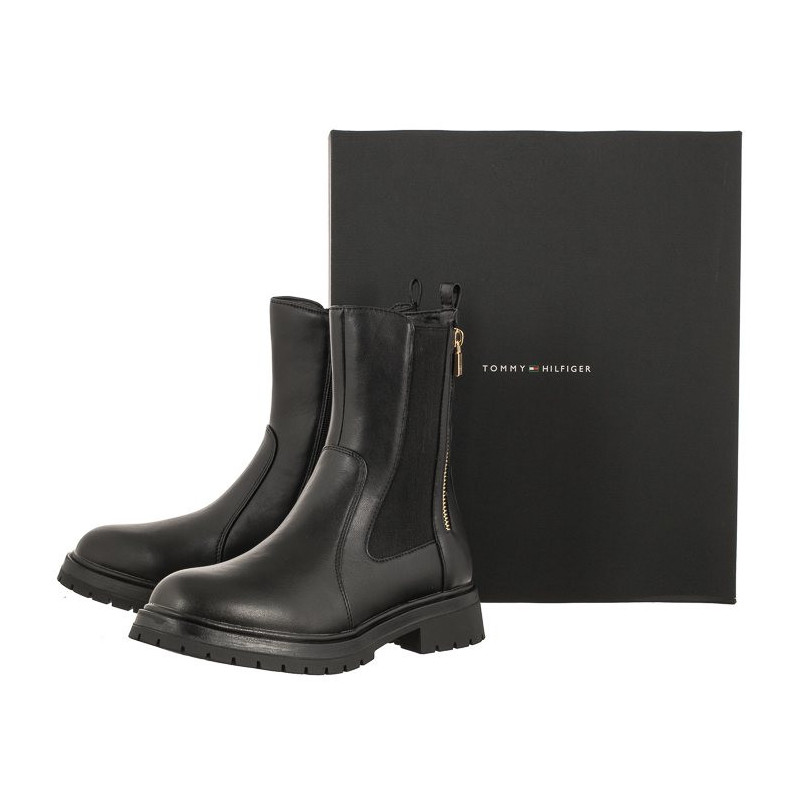 Tommy Hilfiger Chelsea Boot T3A5-33016-1355 999 Black (TH848-b) kurpes