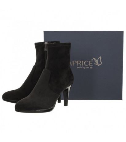 Caprice Czarne 9-25338-41 044 Black Stretch (CP380-a) bateliai