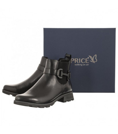 Caprice Czarne 9-25428-41 022 Black Nappa (CP379-a) kurpes