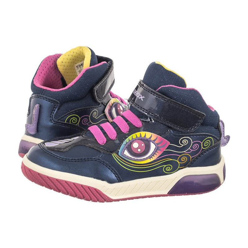 Geox J Inek G. B Navy/Multicolor J36ASB 0NFEW C4243 (GE118-a) sporta apavi