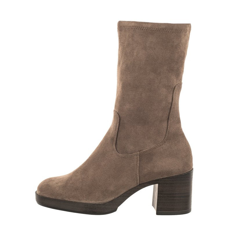 Caprice Brązowe 9-25326-41 355 Taupe Stretch (CP383-a) kurpes