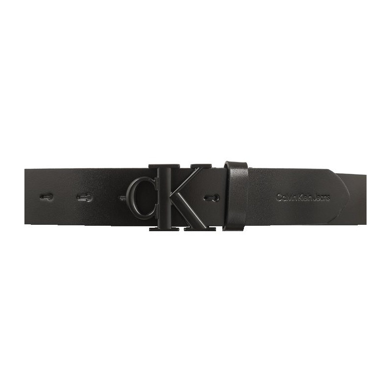 Calvin Klein Round Mono Pl Lthr Sm Belt 35mm Black K50K511154 BDS (CK337-a) belt