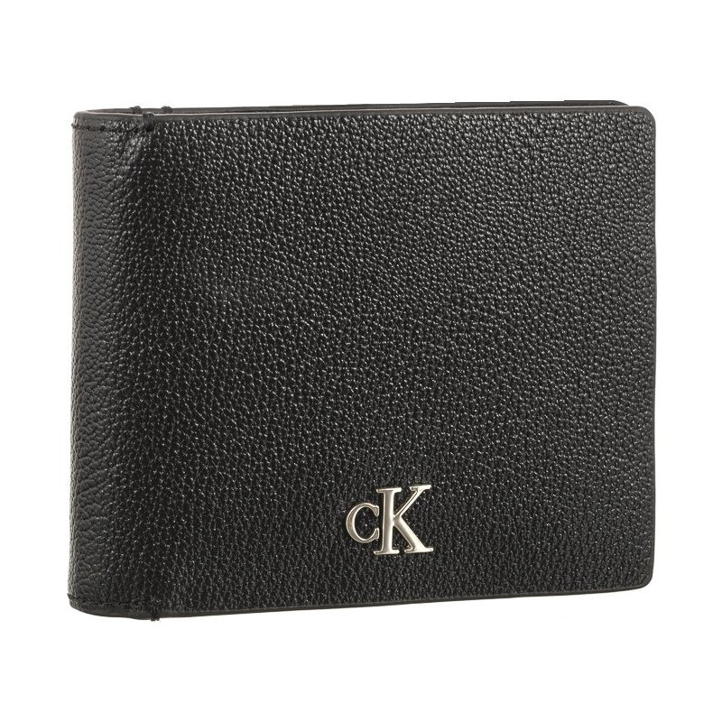 Calvin Klein Mono Hrdw Bifold W/Coin Black K50K511091 BDS (CK339-a) rankinė