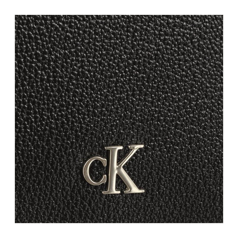 Calvin Klein Mono Hrdw Bifold W/Coin Black K50K511091 BDS (CK339-a) handbag