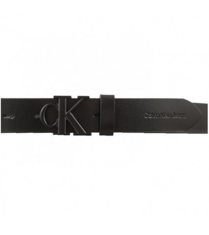 Calvin Klein Round Mono Lthr Belt 30mm Black K60K611247 BDS (CK343-a) belt