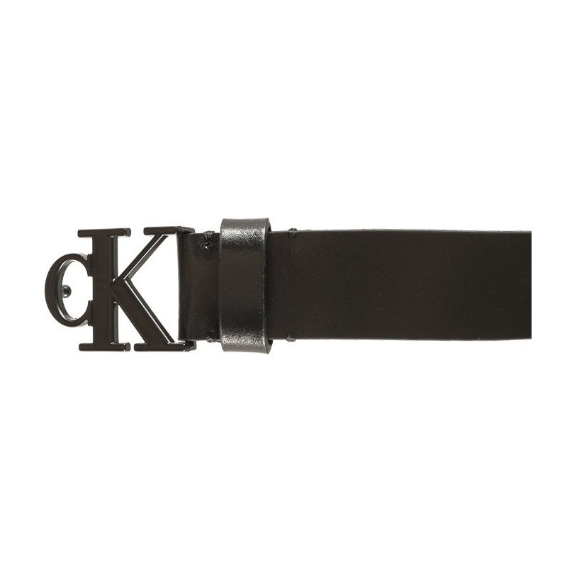 Calvin Klein Round Mono Lthr Belt 30mm Black K60K611247 BDS (CK343-a) belt