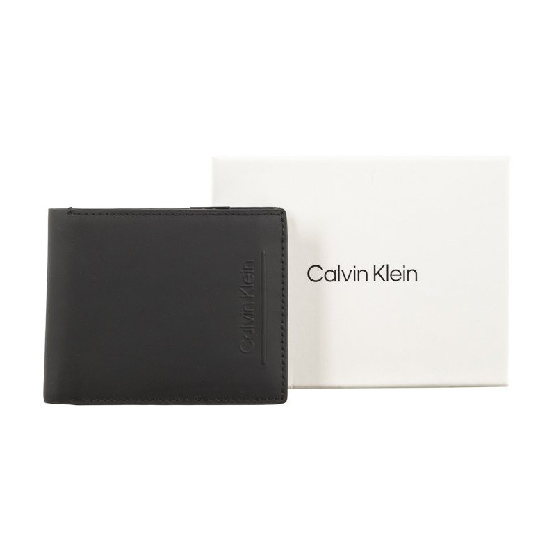 Calvin Klein CK Set Bifold 5CC W/Coin Black K50K510879 BAX (CK348-a) handbag