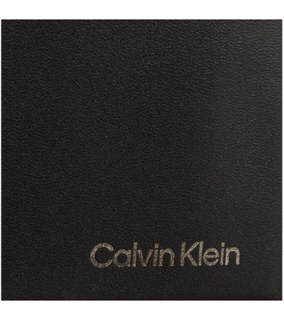 Calvin Klein CK Concise Trifold 6CC W/Coin Black K50K510593 BAX (CK347-a) handbag