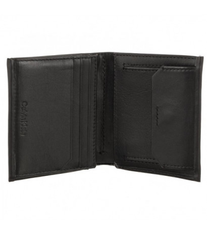 Calvin Klein CK Concise Trifold 6CC W/Coin Black K50K510593 BAX (CK347-a) käekott