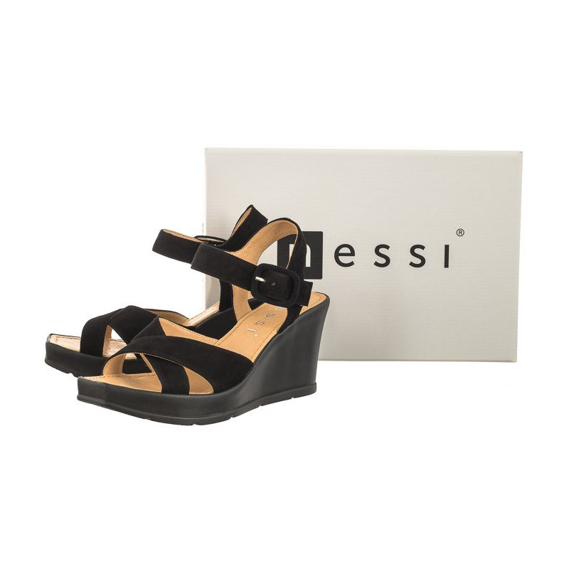 Nessi Czarne 23473 (NE331-b) shoes