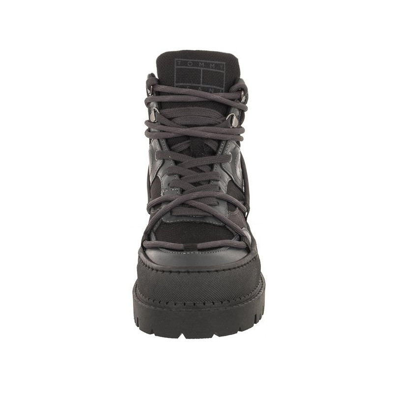 Tommy Hilfiger Tjw Hybrid Boot Black/New Charcoal EN0EN02338 BDS (TH859-a) batai