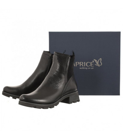 Caprice Czarne 9-25227-41 022 Black Nappa (CP385-a) batai