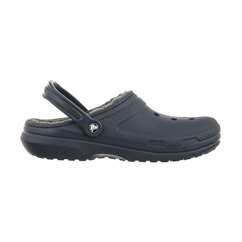 Crocs Classic Lined Clog Navy/Charcoal 203591-459 (CR263-b) čības