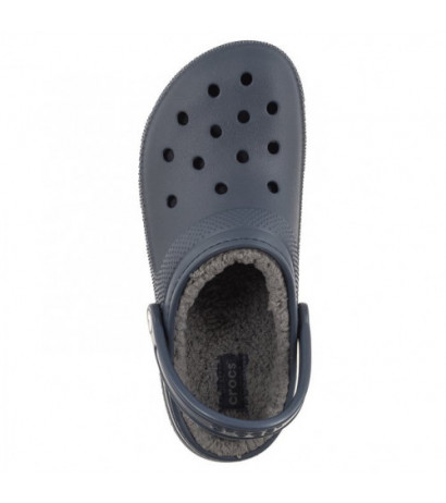 Crocs Classic Lined Clog Navy/Charcoal 203591-459 (CR263-b) čības