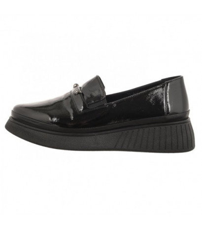 Venezia Czarne Lakierowane P108424 48 Black (VE728-a) shoes