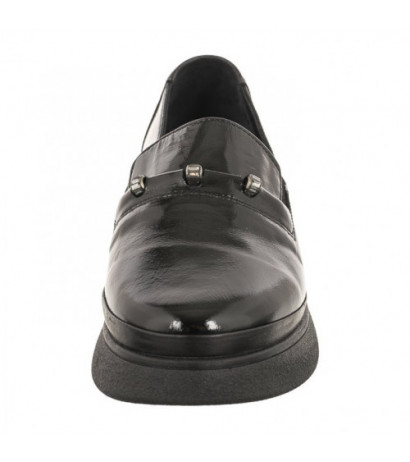 Venezia Czarne Lakierowane P108424 48 Black (VE728-a) shoes