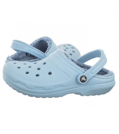 Crocs Classic Lined Clog Blue Calcite 203591-4NS (CR266-d) Moteriški batai/šlepetės