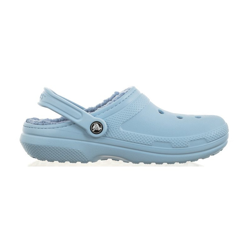 Crocs Classic Lined Clog Blue Calcite 203591-4NS (CR266-d) Sieviešu apavi/Flip Flops