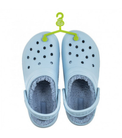 Crocs Classic Lined Clog Blue Calcite 203591-4NS (CR266-d) Sieviešu apavi/Flip Flops