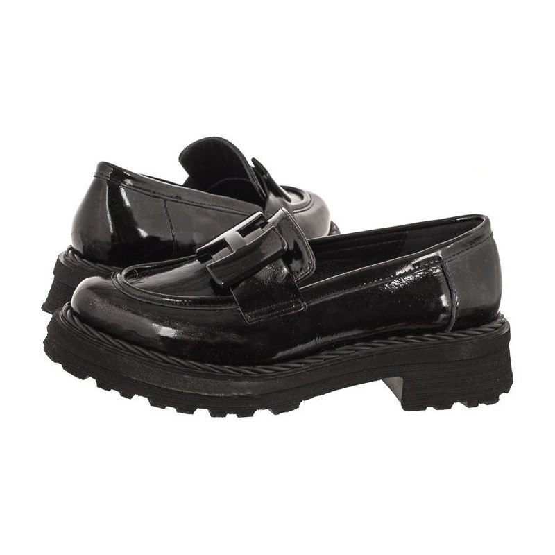 Venezia Czarne Lakierowane 0010556R 85 Black (VE727-a) shoes