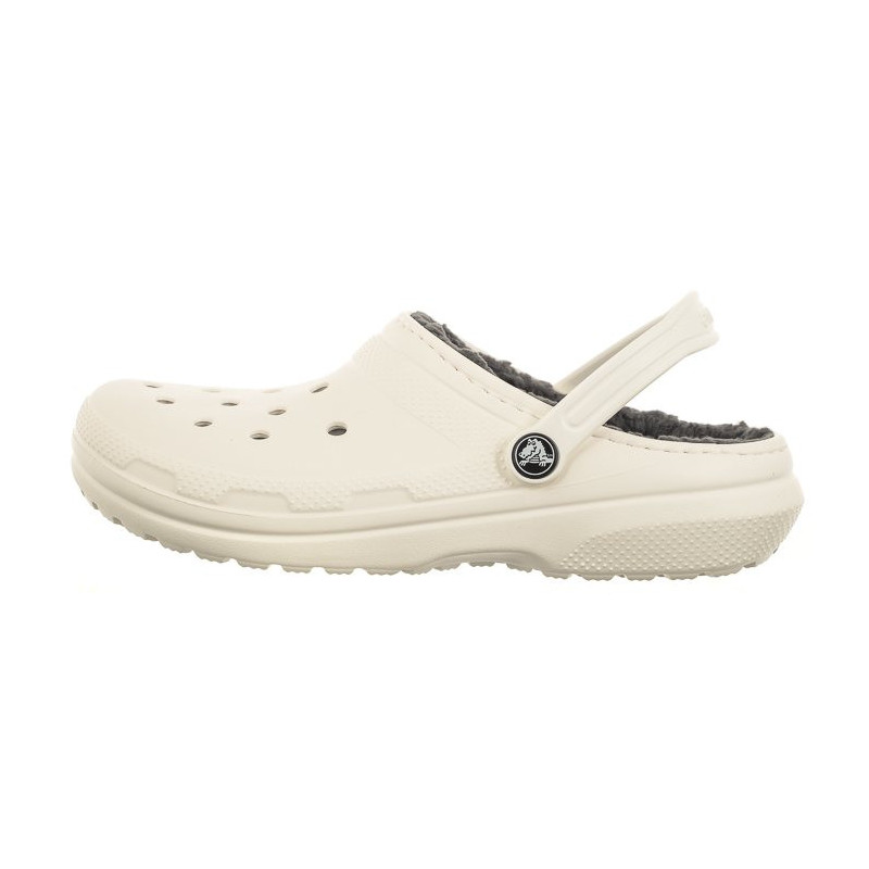 Crocs Classic Lined Clog K White/Grey 207010-10M (CR265-c) čības