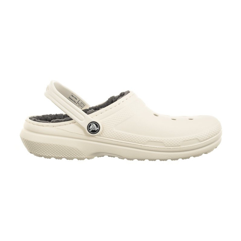 Crocs Classic Lined Clog K White/Grey 207010-10M (CR265-c) čības