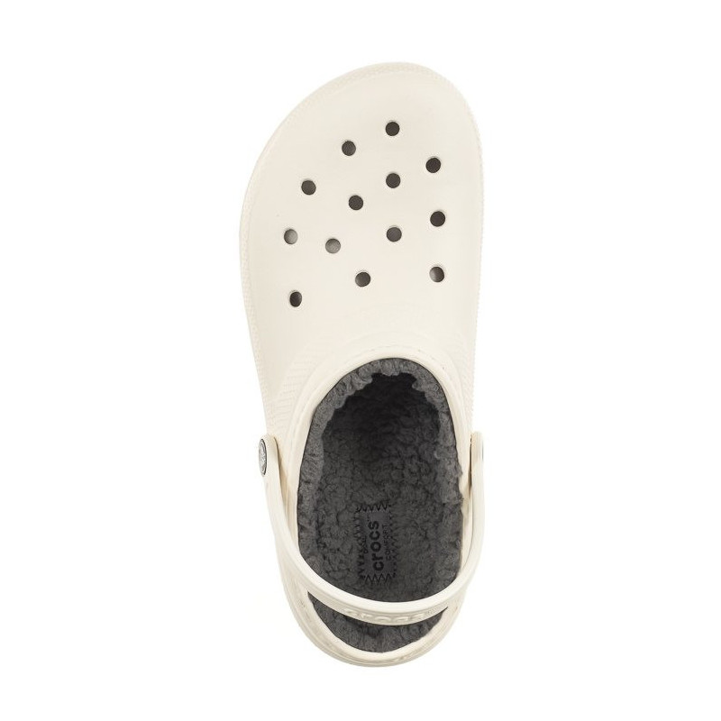 Crocs Classic Lined Clog K White/Grey 207010-10M (CR265-c) čības